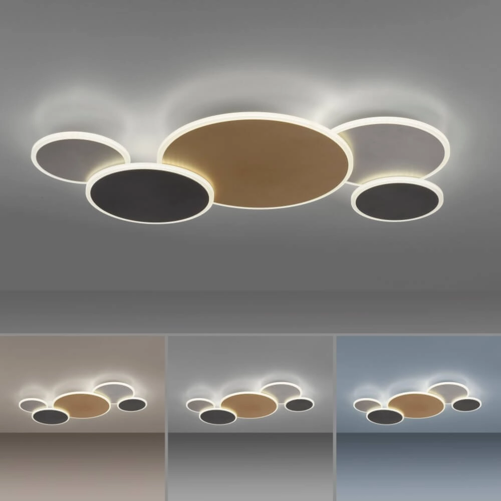 Design wandlamp Q-Piato 85cm Paul Neuhaus 4012248374528