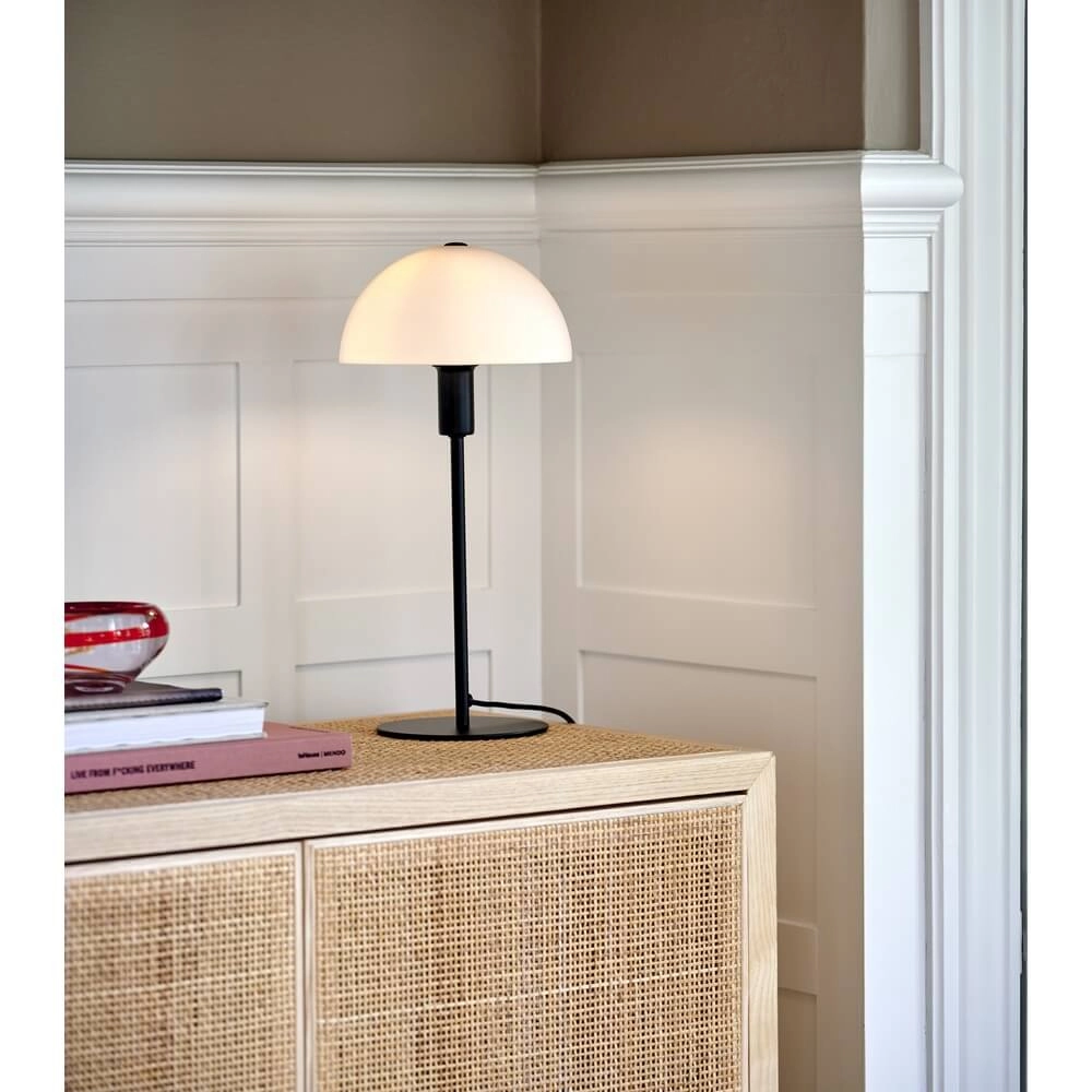 Tafellamp Ellen zwart met wit Nordlux 5704924005480