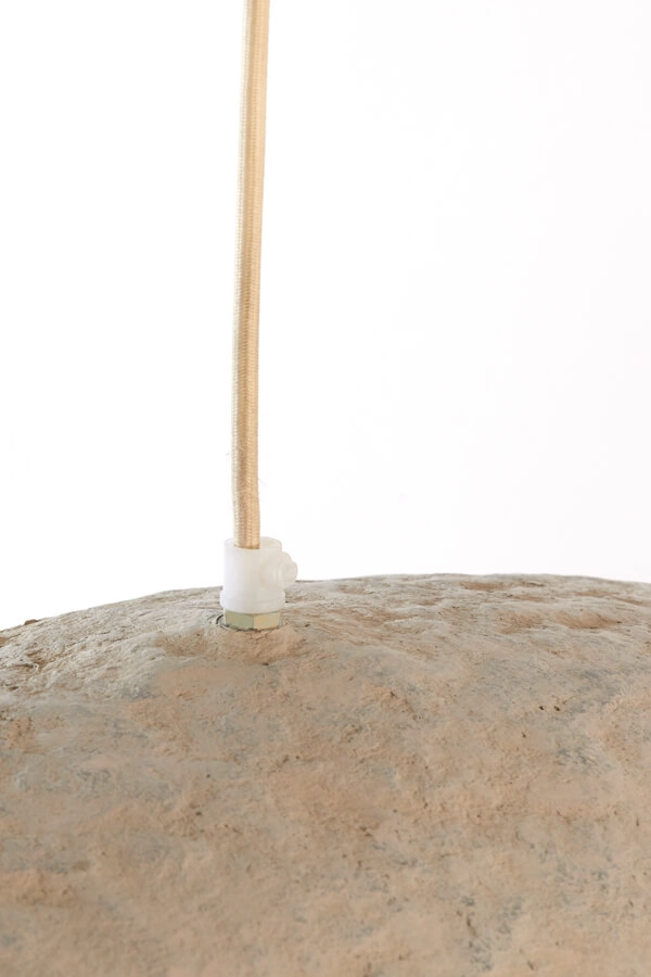 Zandkleurige hanglamp Lonia 71cm Light & Living 8717807743154