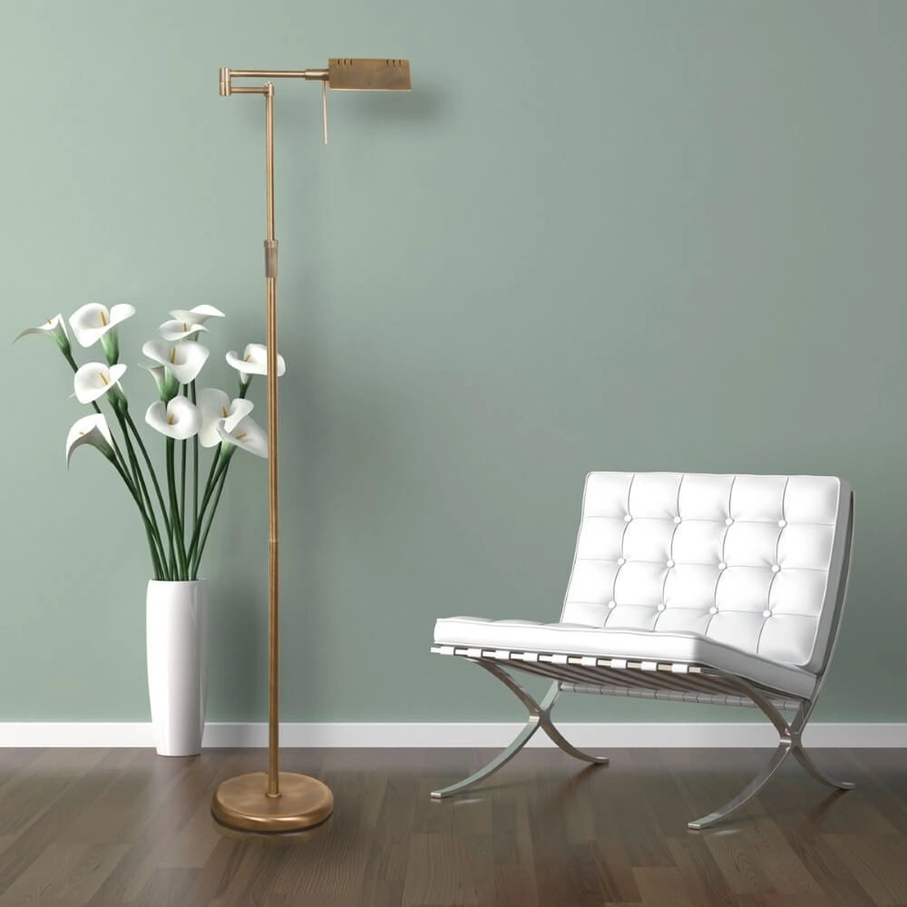 Vloerlamp Mexlite bronsbruin Steinhauer 8712746049541