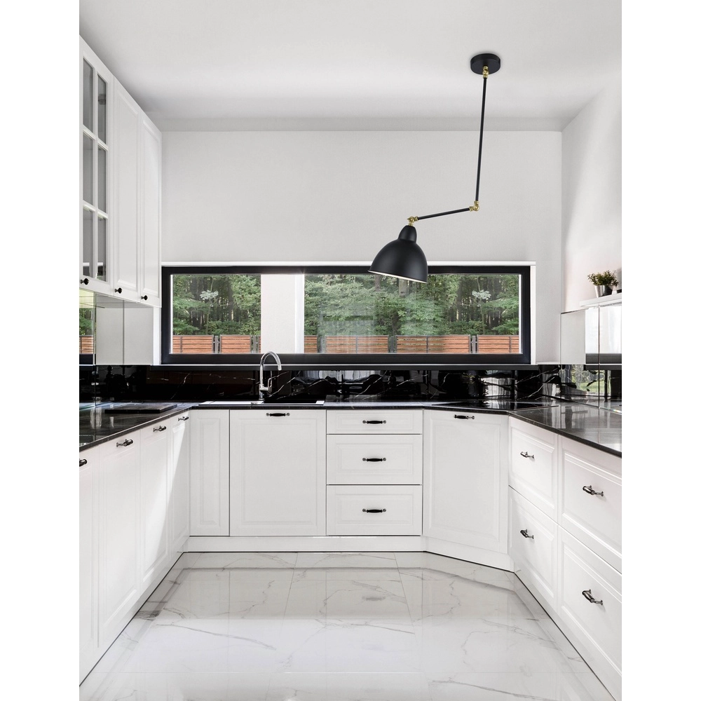 Plafondlamp Virgo zwart Lyora 5212017420732