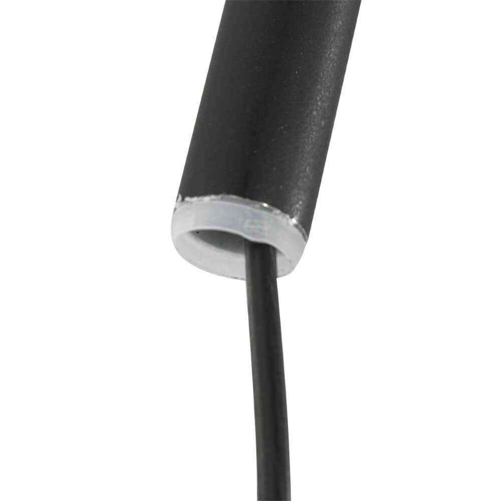 Wand booglamp Sparkled zwart met witte lampenkap Steinhauer 8712746146639