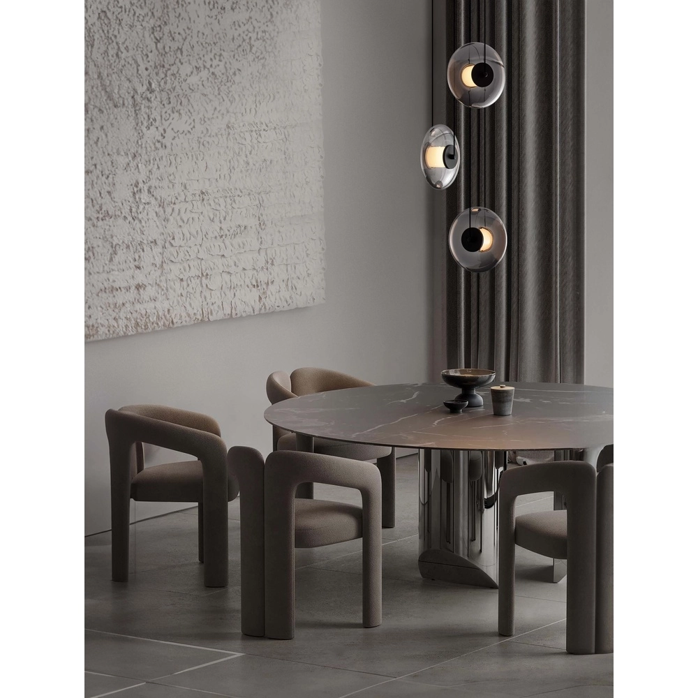 Unieke hanglamp Ballet zwart 3-lichts rond Lyora 5212017458438