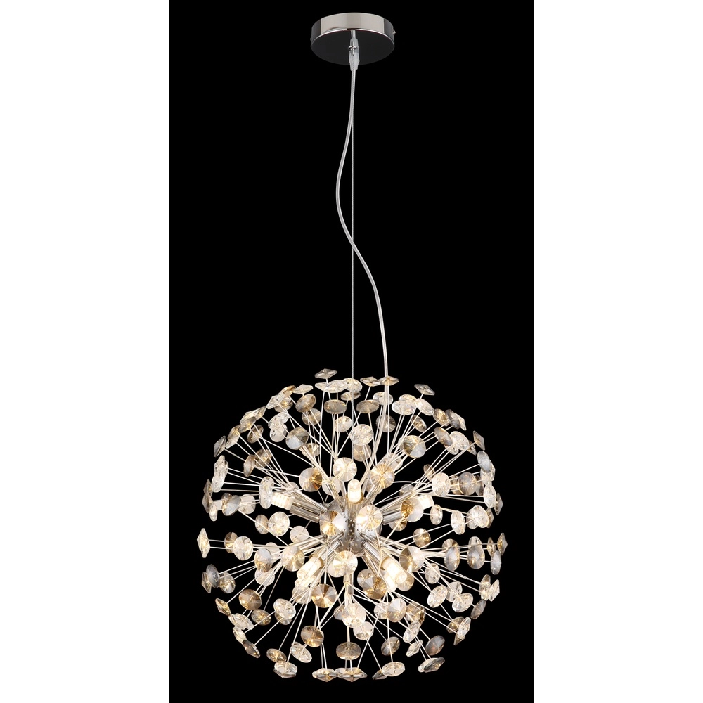 Hanglamp Katrina chroom Ø 40cm Globo 9007371487332