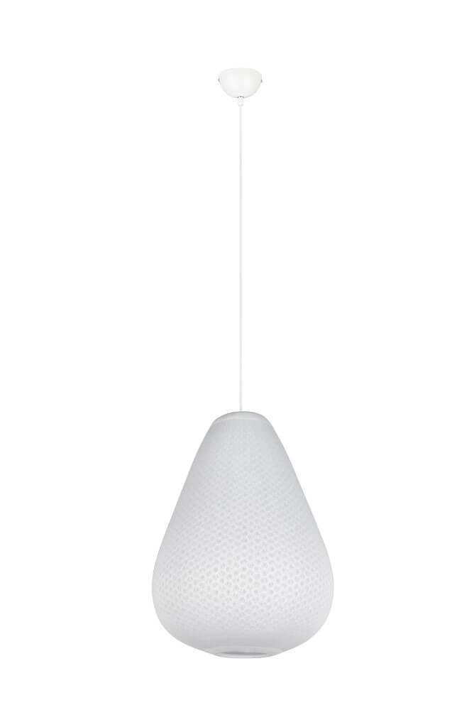 Witte design hanglamp Janine Ø 48cm Trio 4017807637663