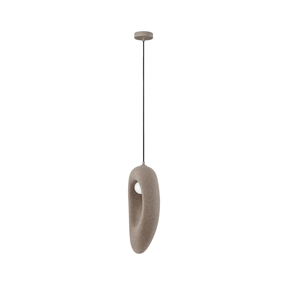 Natural pendant lamp Tempus brown 48cm Lyora 5212017476869