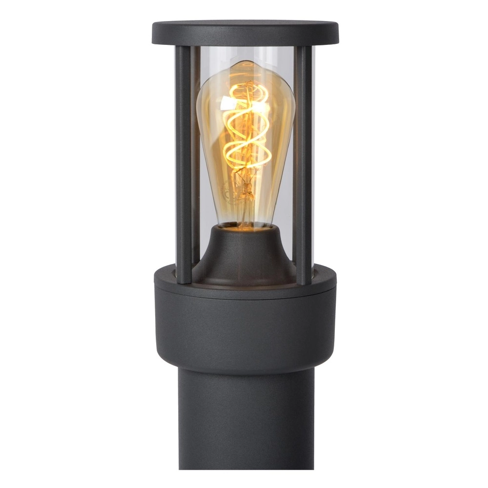 Staande tuinlamp Lori met sensor antraciet Lucide 5411212144317
