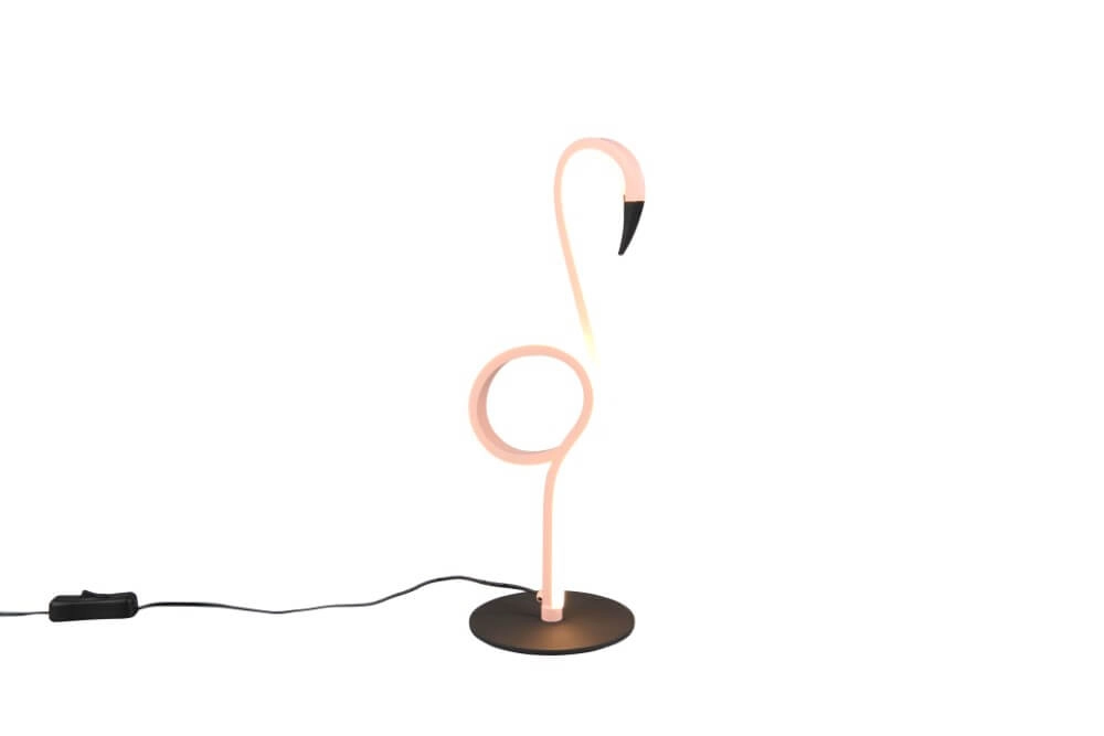 Roze flamingo led tafellamp Ingo Trio 4017807613704