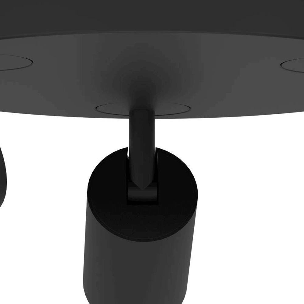 Plafondlamp Zigbee Telimbela-Z Ø 25cm zwart Eglo 9008606239948