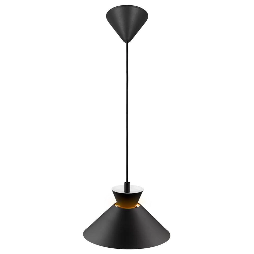 Strakke hanglamp Dial zwart Ø 25cm Nordlux 5704924013720