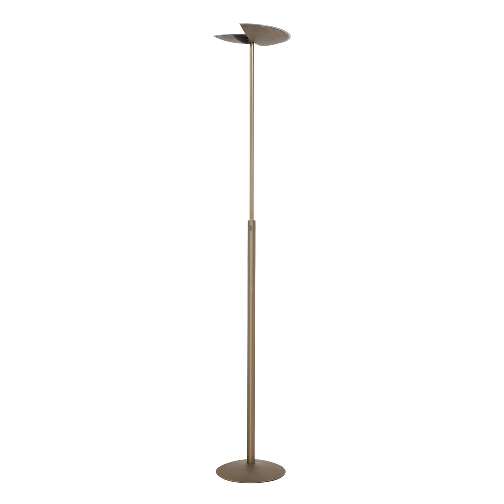Design vloerlamp Sapporo koper brons Ø 29cm