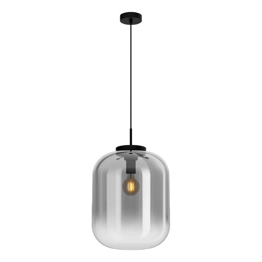 Zwarte hanglamp Bulciago design Ø 35cm Zwarte hanglamp Bulciago design Ø 35cm