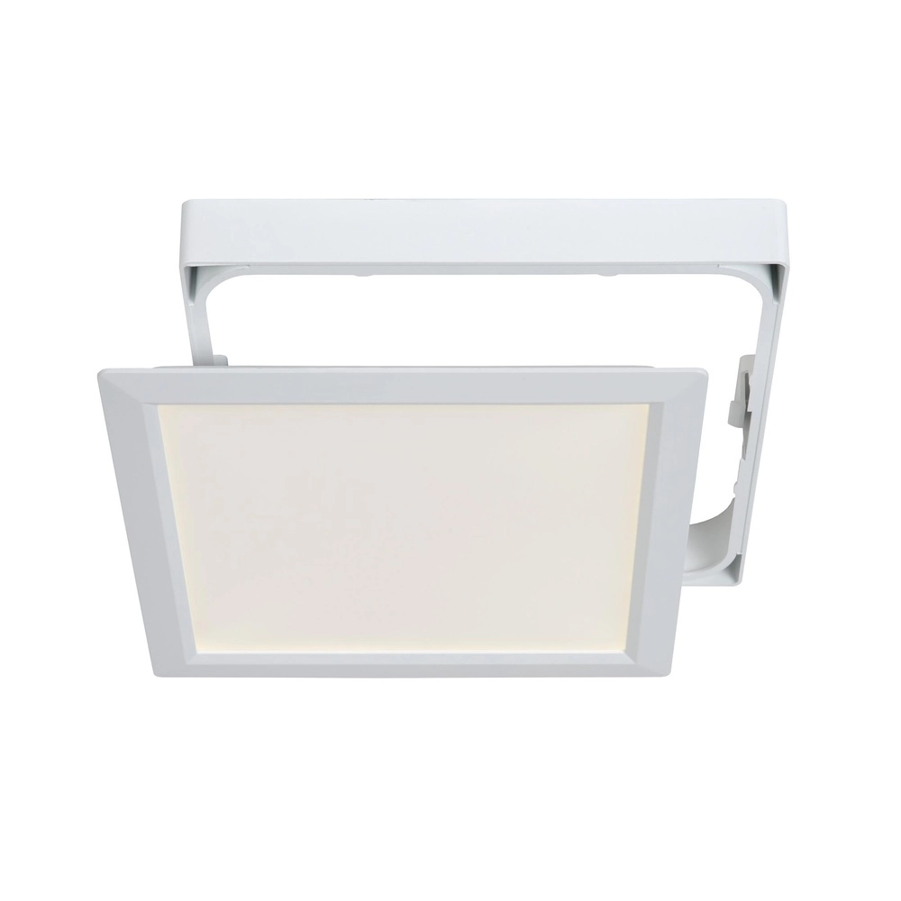 Witte plafonniere Tendo-Led vierkant Lucide 5411212071774
