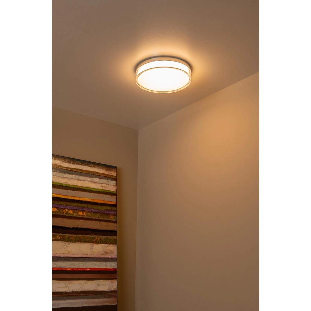Plafonniere Plano Ø 28cm chroom Lucide 5411212782939