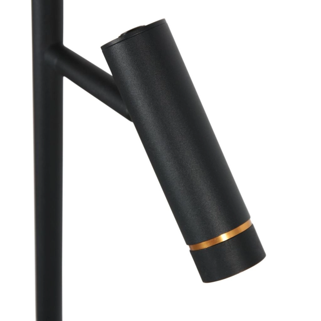 Vloerlamp 2-lichts Lumo zwart Steinhauer 8712746184686