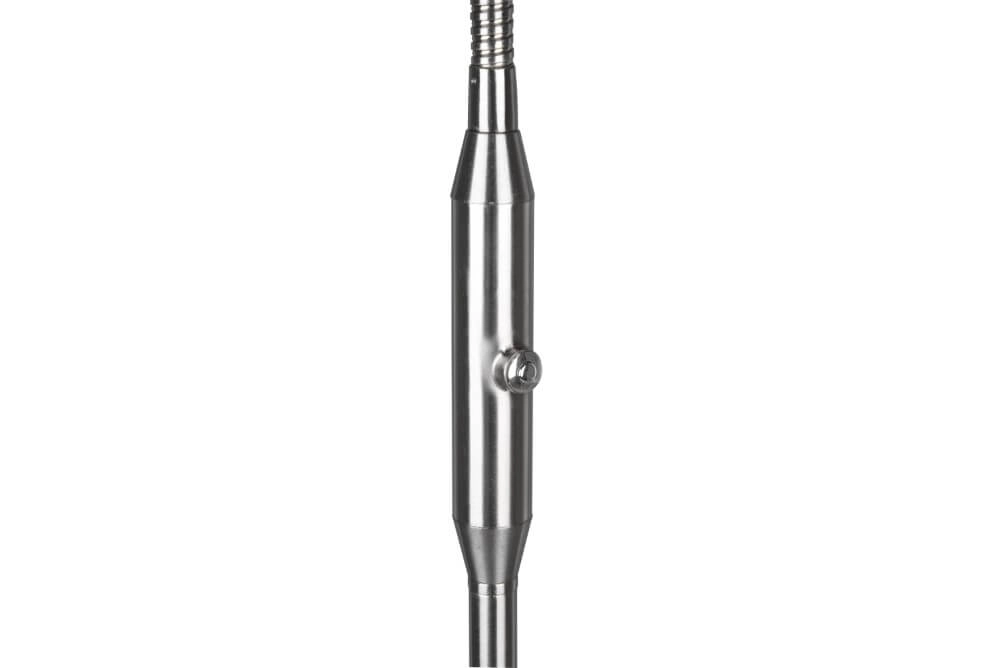 Vloerlamp Monza 145cm RVS Trio 4017807505825