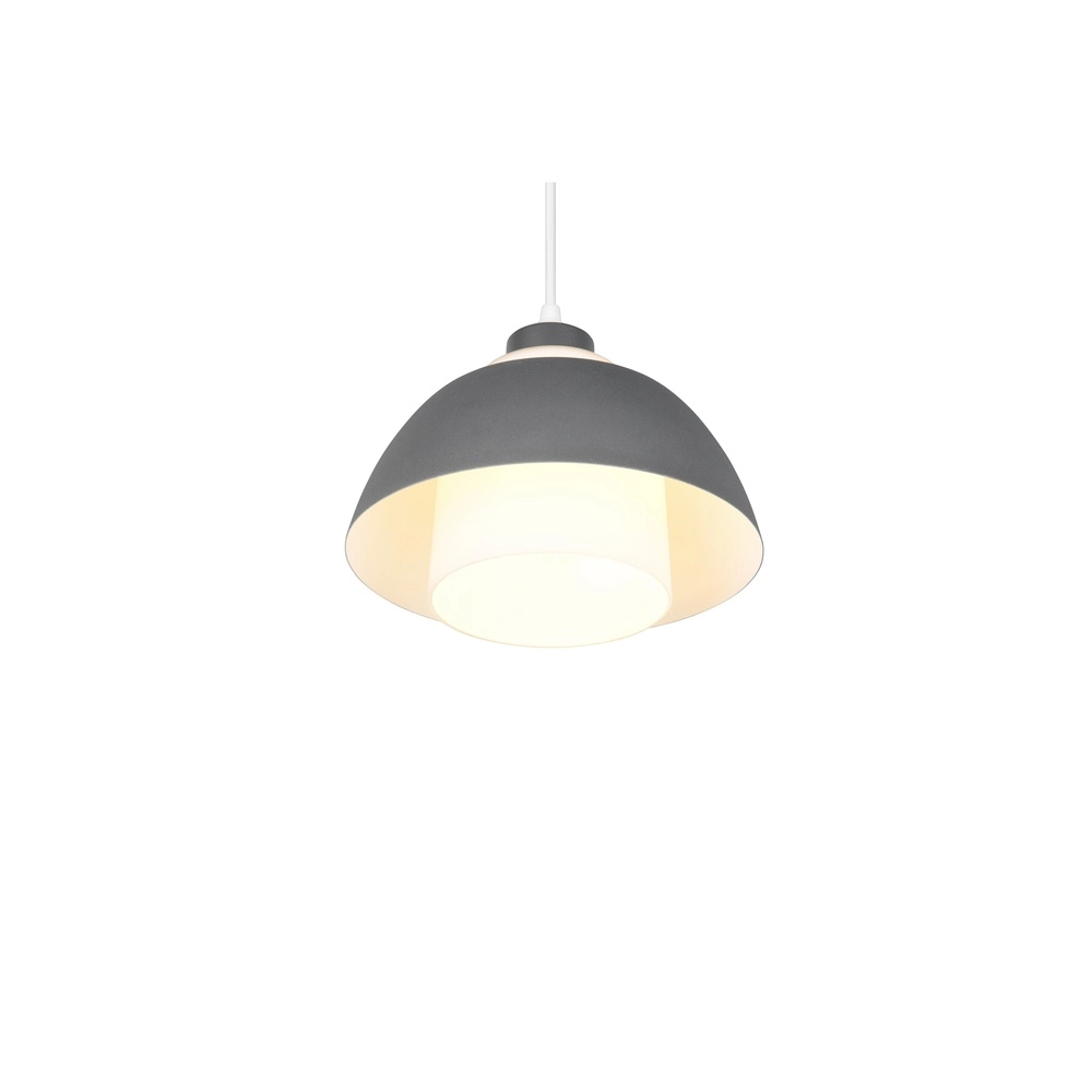 Design hanglamp Tilos antraciet Ø 23cm Trio 4017807682403