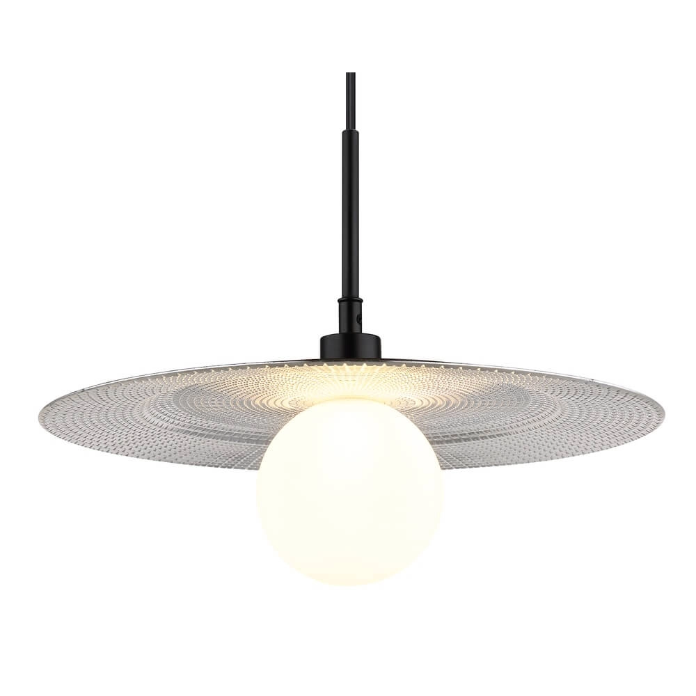 Zwarte hanglamp Riga Ø 33cm Globo 9007371447022