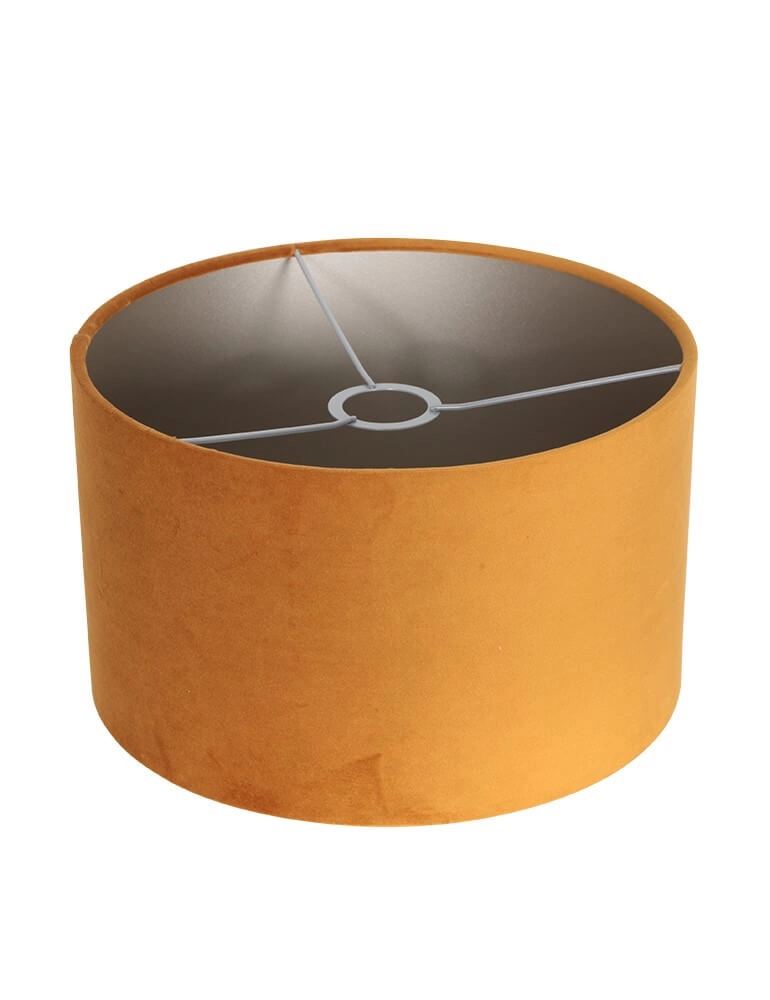 Zwarte hanglamp Stang met gouden velours kappen Steinhauer 8712746165760