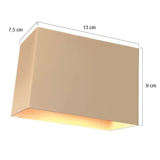 Strakke wandlamp Muro crème Steinhauer 8712746184181