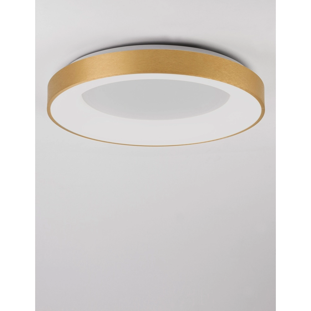 Plafondlamp Rando Thin goud Ø 60cm Lyora 5212017420114