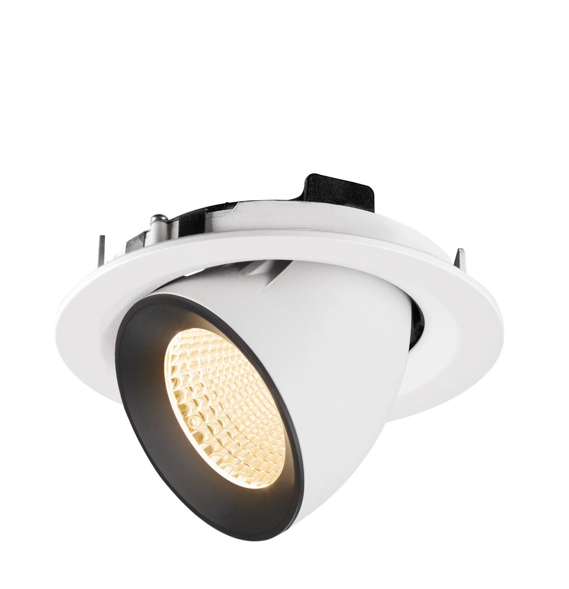 Inbouwspot Numinos Gimble M wit/zwart 2700K - 40gr SLV 4024163312011