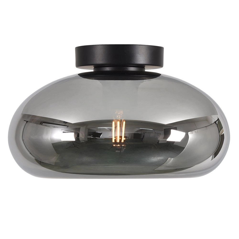 Glazen plafondlamp Paradise Ø 28cm
