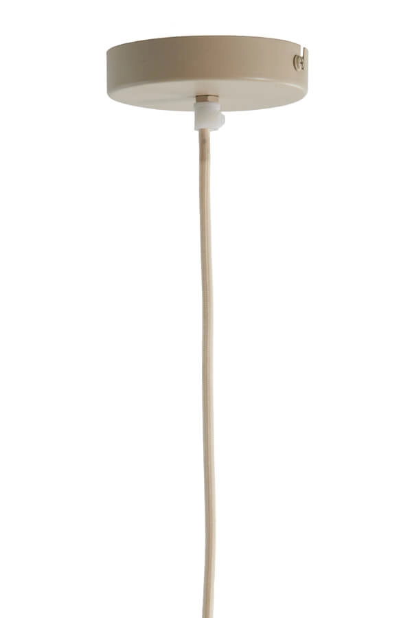Bruine hanglamp Milatos Ø 38cm Light & Living 8717807743093
