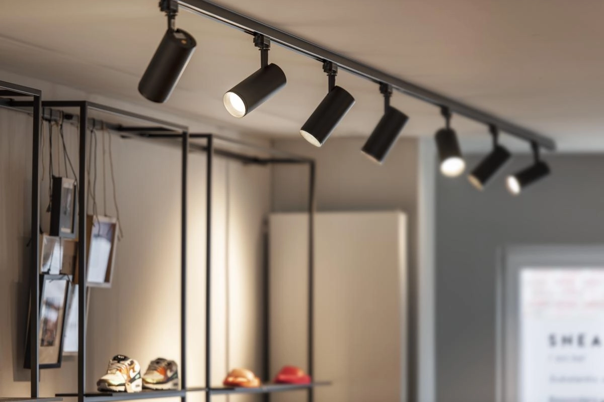 Railspot 3-fase Numinos M zwart 3000K - 36gr SLV 4024163243292