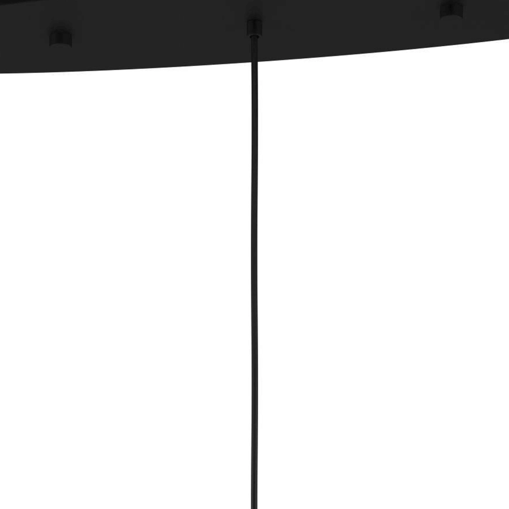 Eetkamer hanglamp Aguilares met glas Eglo 9008606235551