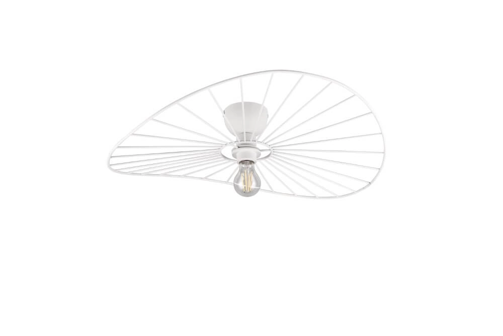 Plafondlamp Chapeau wit