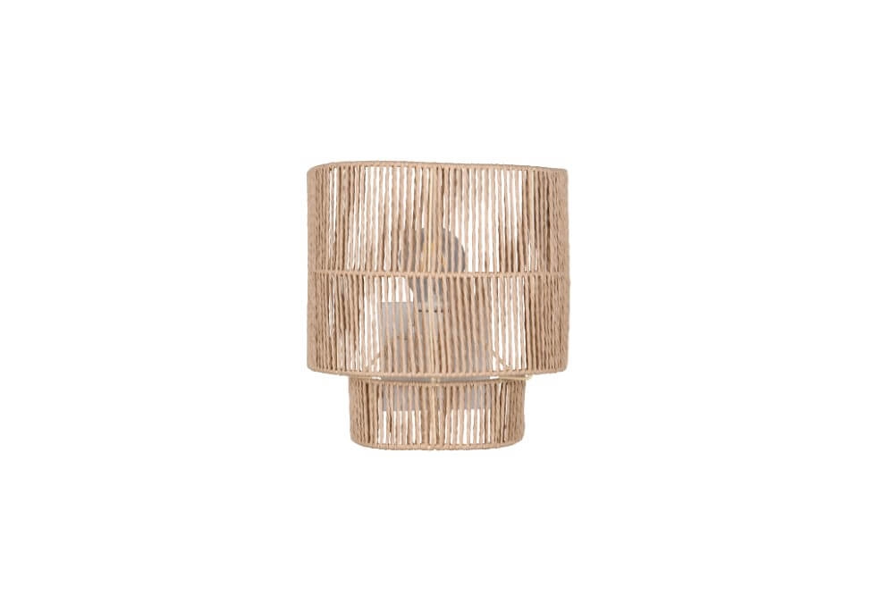 Japandi wandlamp Satna rotan Trio 4017807636192