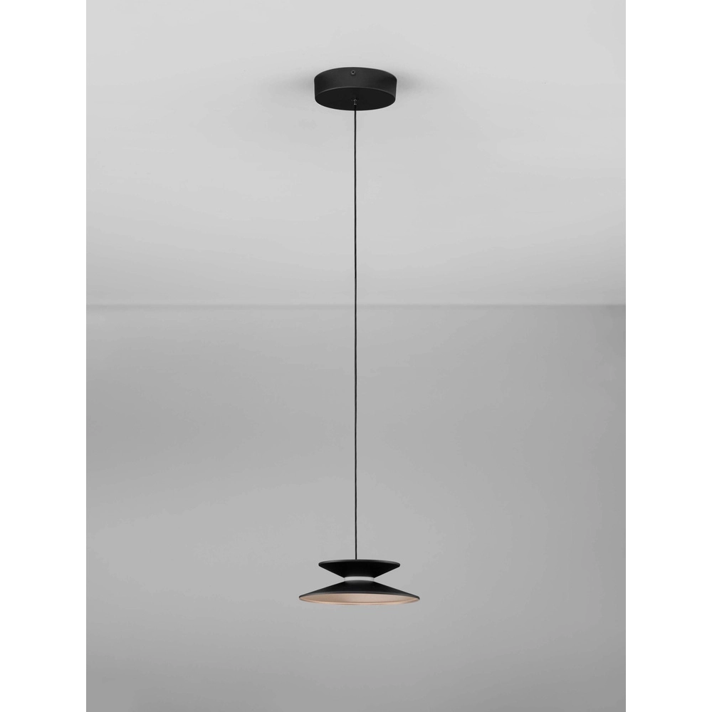 Design hanglamp Morfi enkel zwart Lyora 5212017458469