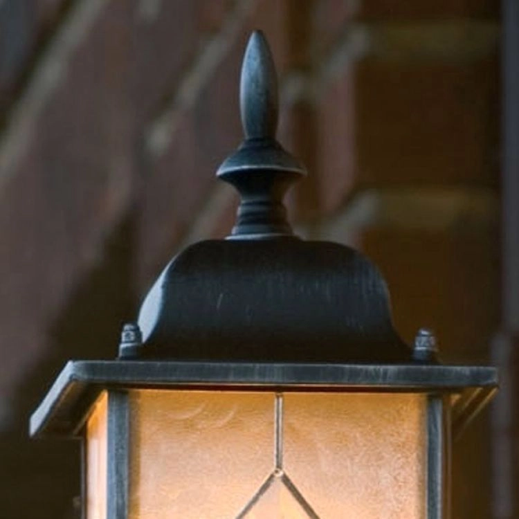 Buitenlamp Milano Up zwart zilver gevlamd KonstSmide 7318302477592