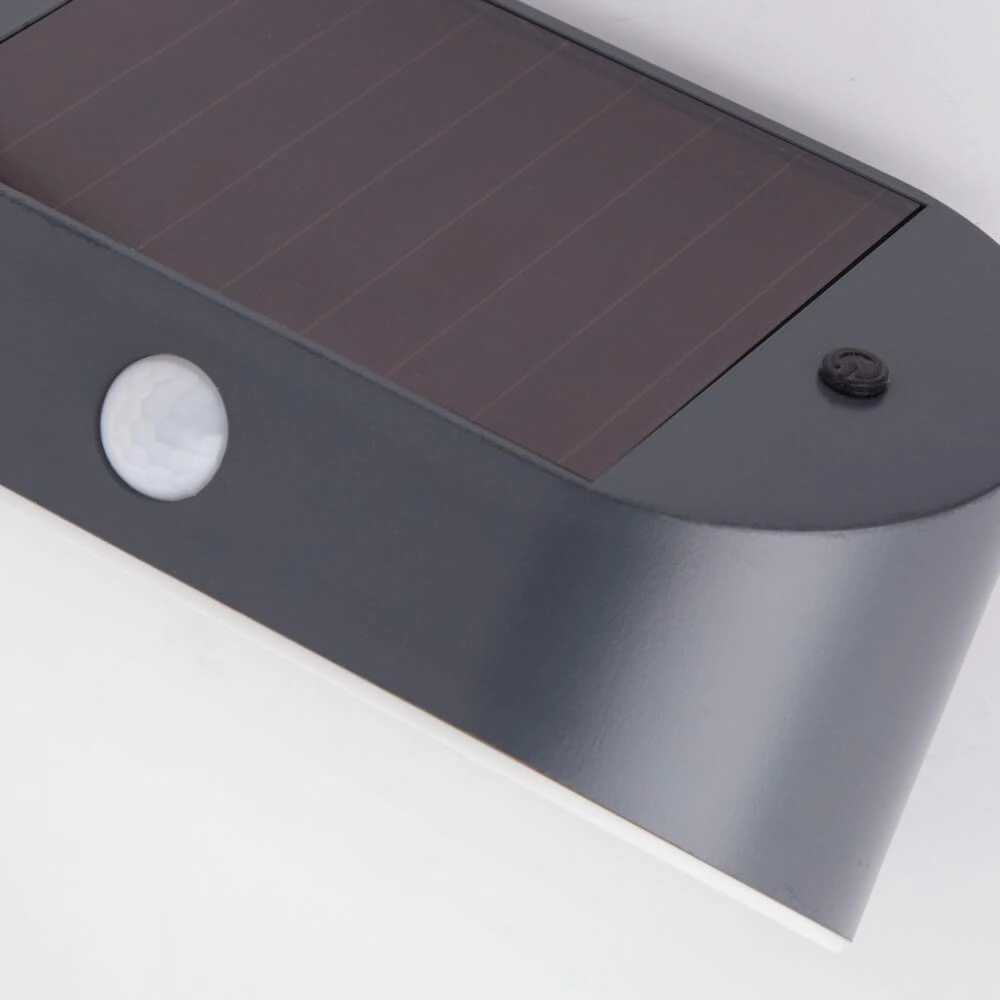 Antraciete wandlamp Solar design Searchlight 5053423241456