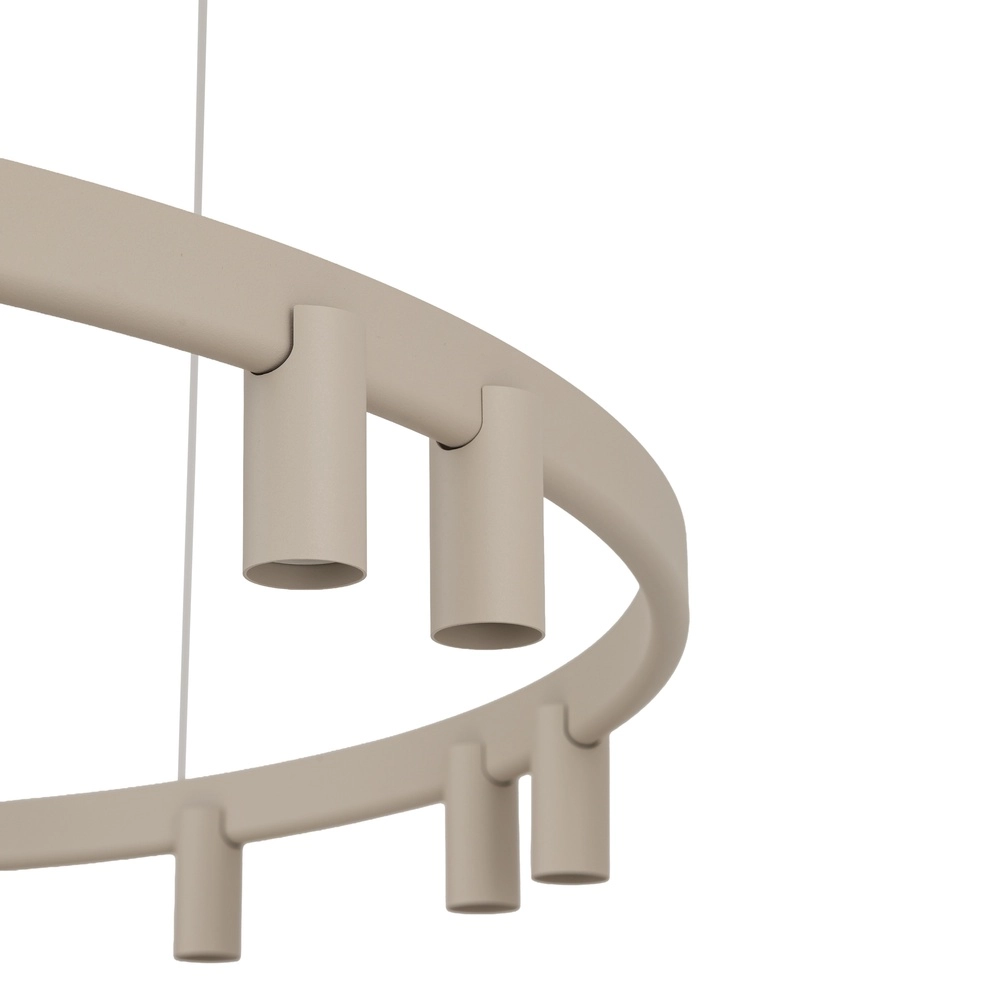 Design hanglamp Fourty zand bruin Ø 116cm Lyora 5903139122870