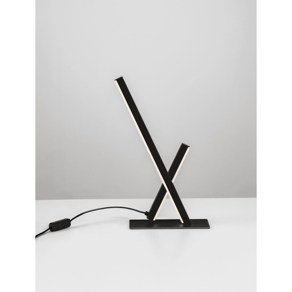 Design tafellamp Gratta zwart Design tafellamp Gratta zwart