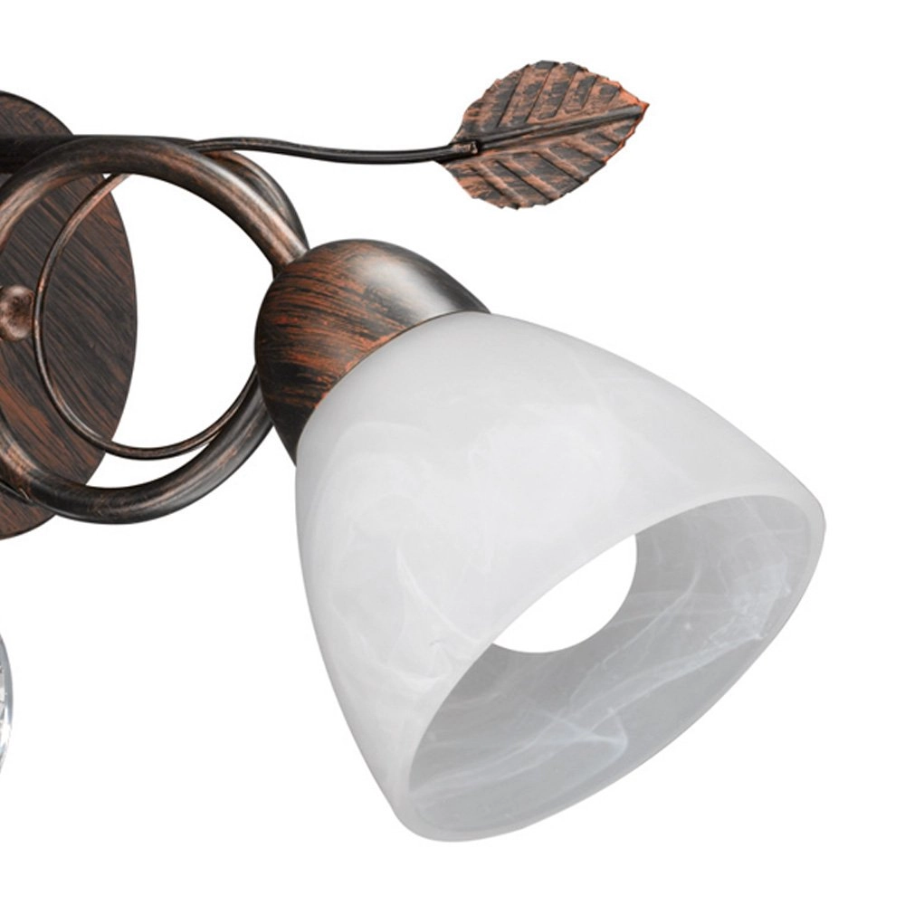 Antieke wandlamp Traditio Trio 4017807354188