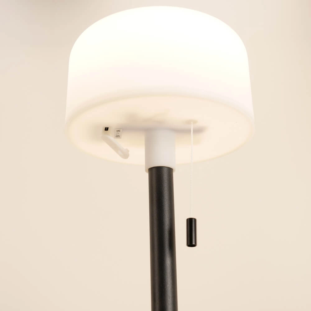 Design terraslamp Montapalma zwart met wit Eglo 9002759758912