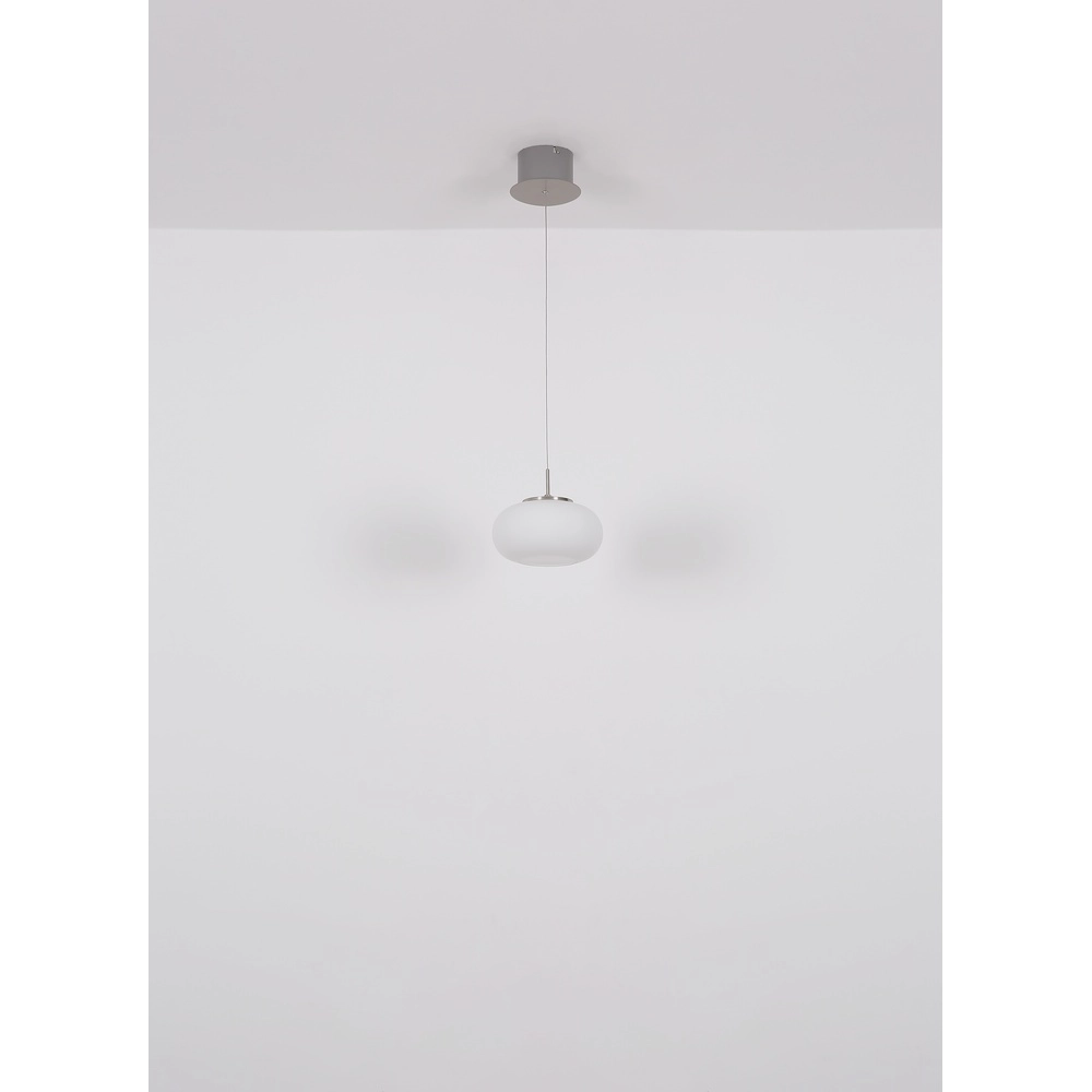 Design hanglamp Quintara 4-lichts nikkel Globo 9007371462322