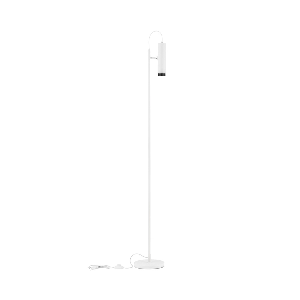 Leeslamp Nessi wit met zwart Lyora 5212017475213