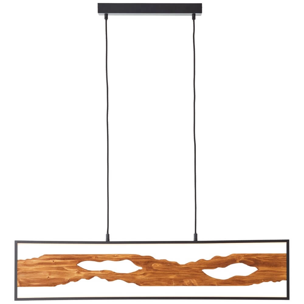 Led hanglamp Chaumont met hout