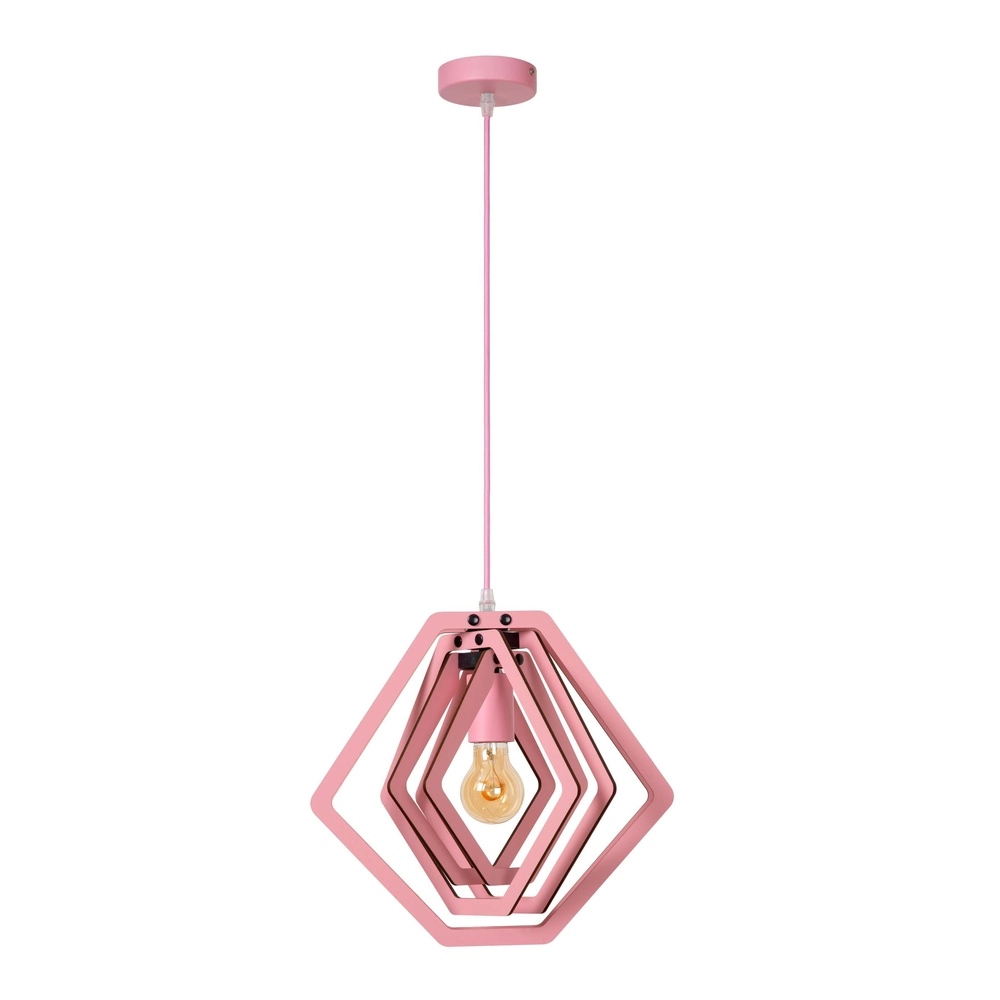 Hanglamp voor kinderkamer Mauro roze design