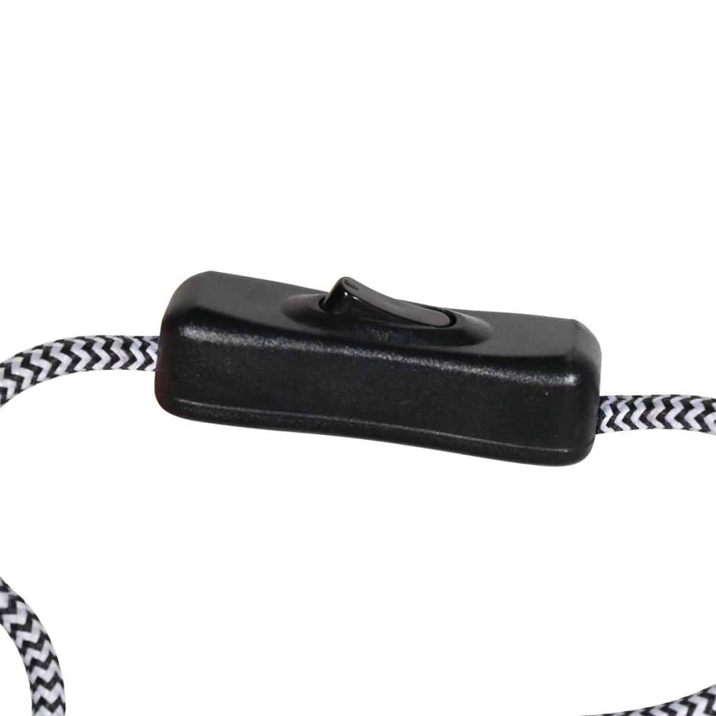 Zwarte wandlamp Bloeba met kurk kap Ø40cm Steinhauer 8712746180510