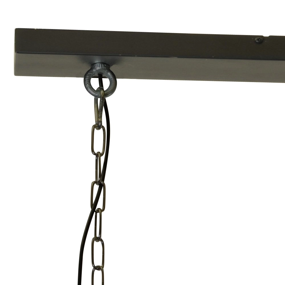 Roodkoperen eettafellamp Industria 2x44 Masterlight 8718121230672