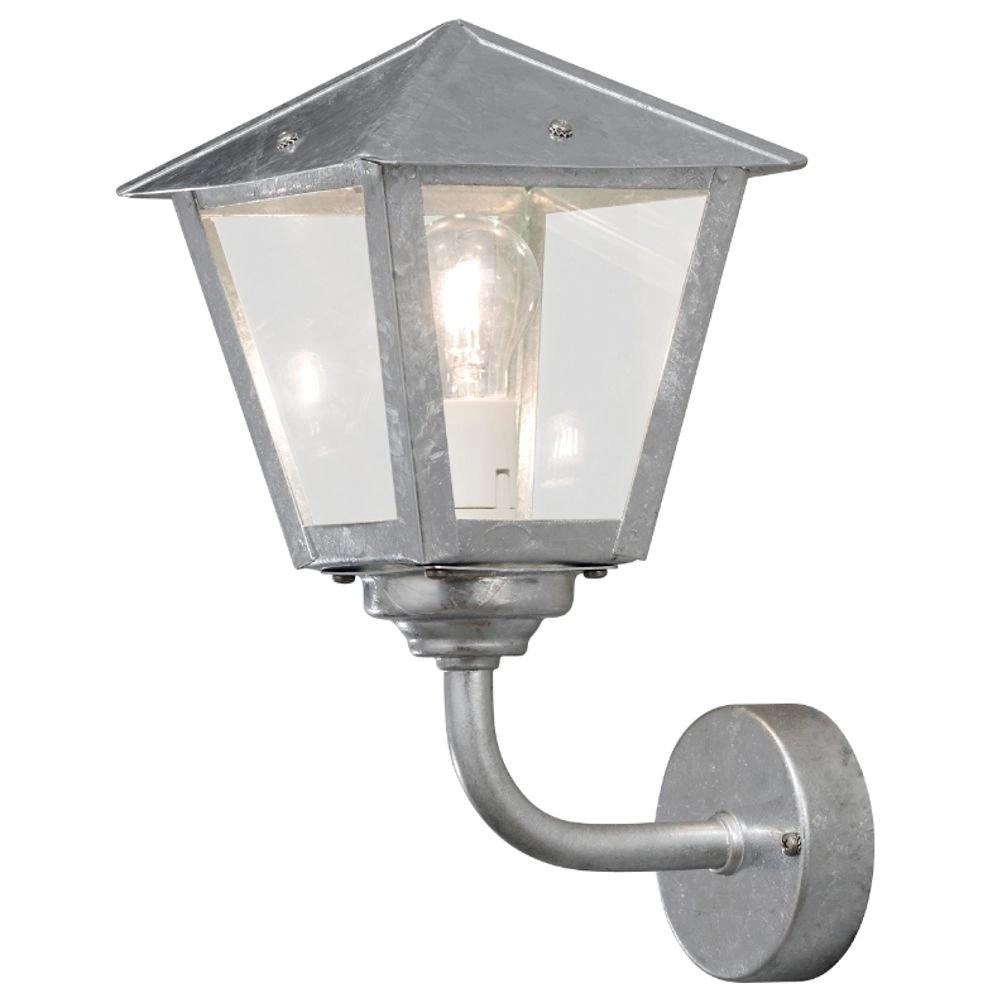 Landelijke wandlamp Benu zinkgrijs Landelijke wandlamp Benu zinkgrijs