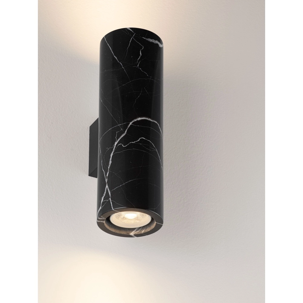 Design wandlamp Olvio zwart marmer Lyora 5212017495815