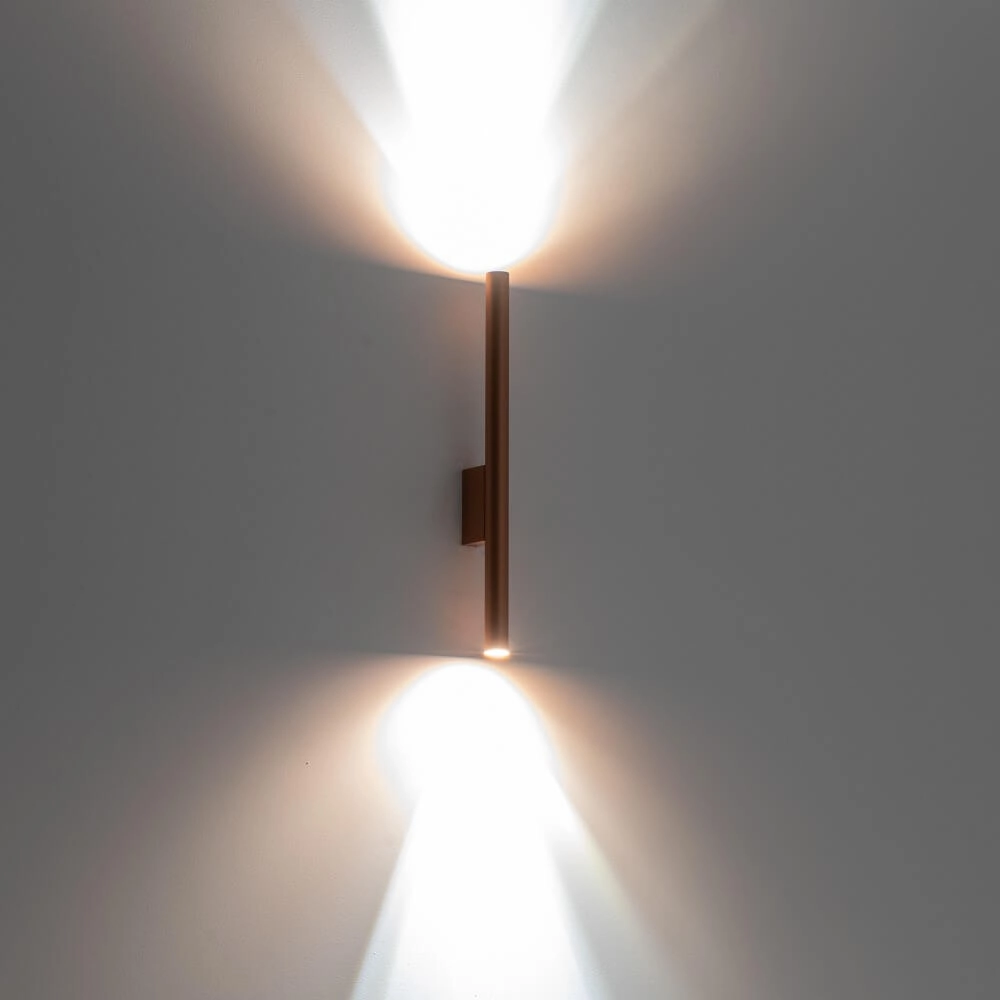 Smalle wandlamp Laser Wall roodkoper Lyora 5903139105644