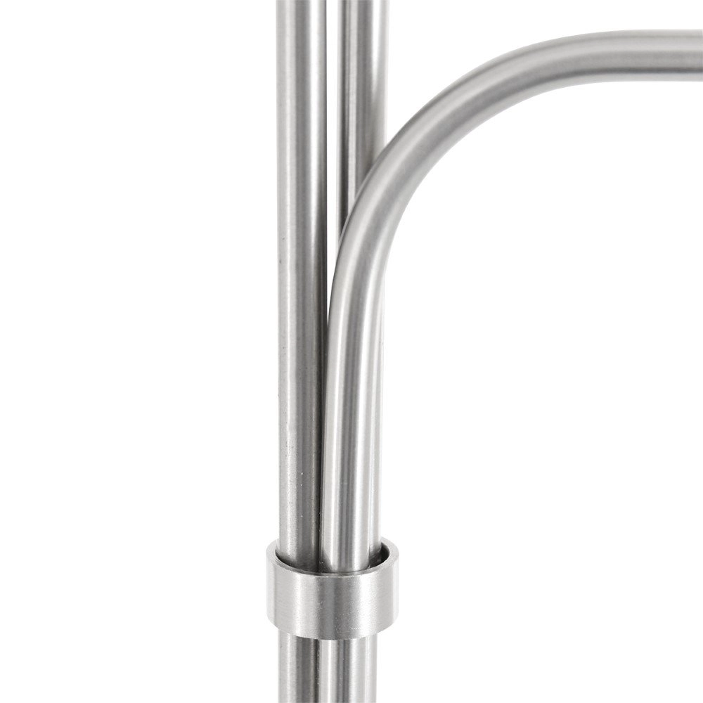 Moderne leeslamp Tallerken 3-lichts metaalgrijs Steinhauer 8712746132045