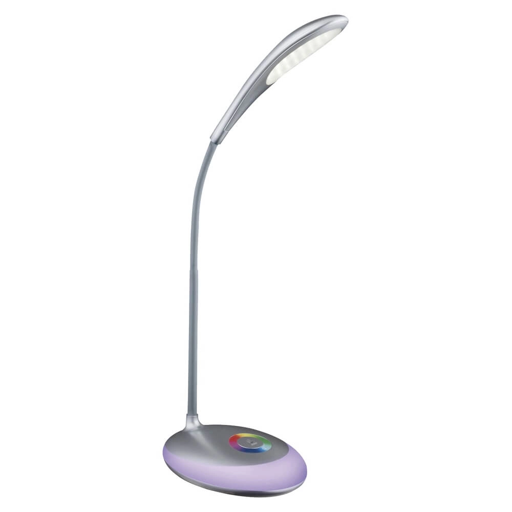 Bureaulamp Minea zilver